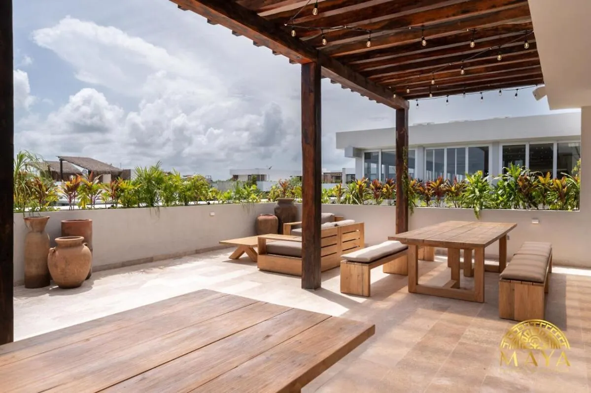 Nhoa 203C Lux 1Br Condo Pool View In Aldea Zama Tulum Apartment
