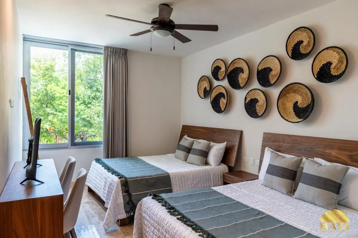 Nhoa 203C Lux 1Br Condo Pool View In Aldea Zama Tulum Pueblo